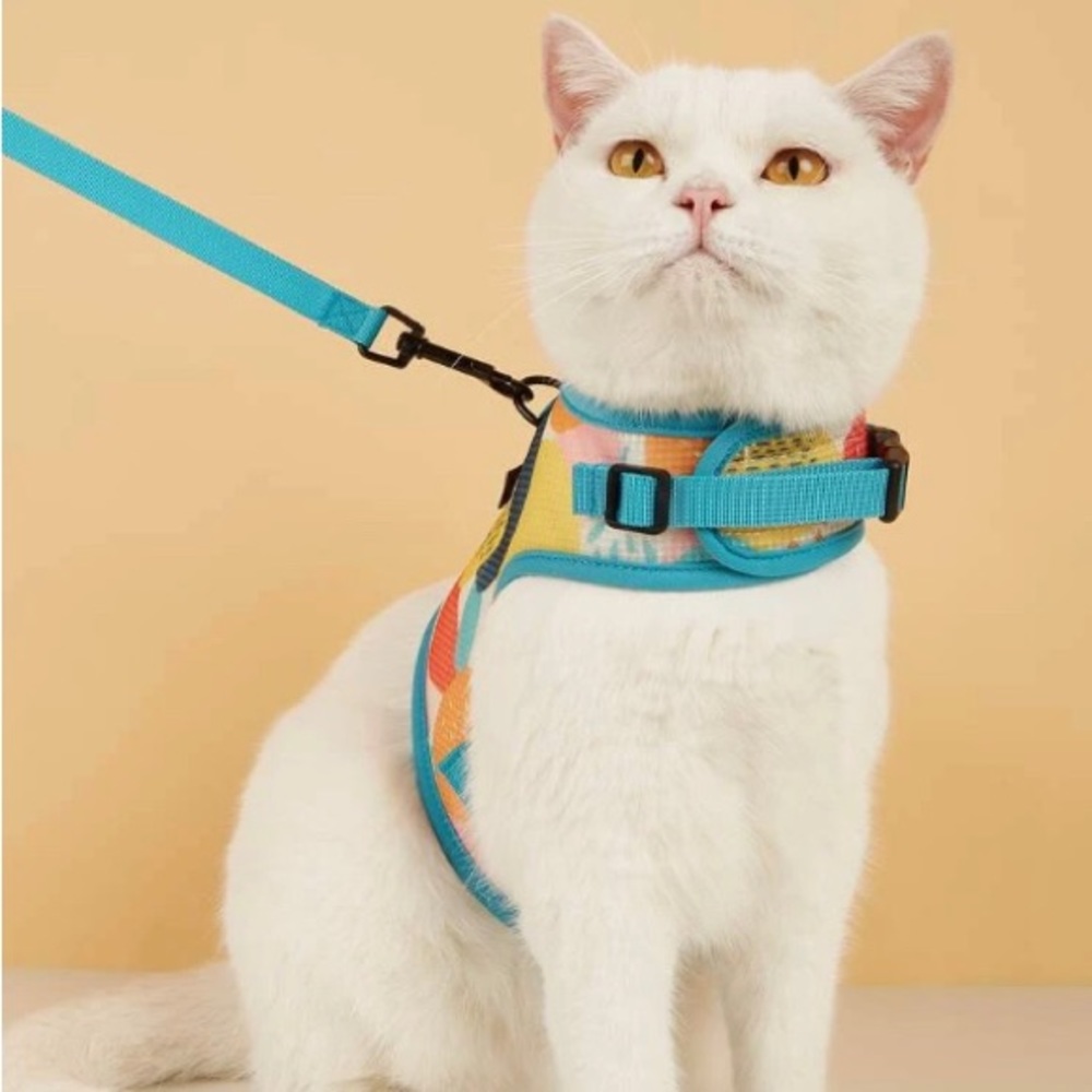 NWT XS Midepot Cat Harness& Leash Set